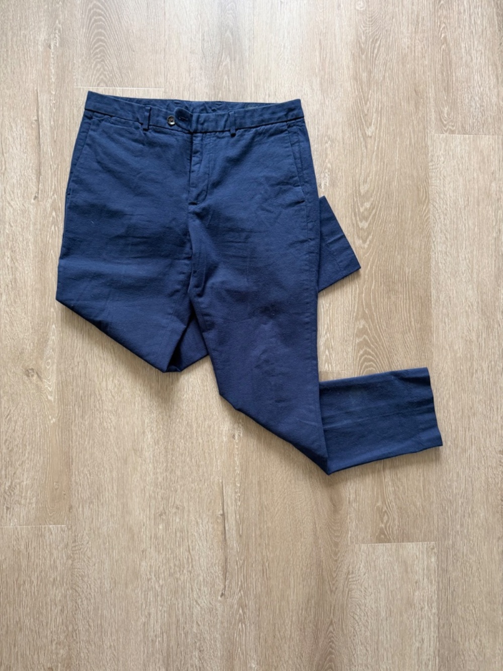 Bonobos Refined Stretch Chino in Brushed Navy, 32x30
